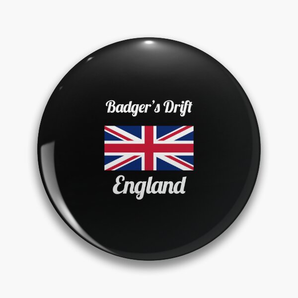 Item preview, Badger’s Drift Midsomer England Union Jack Design - Stylish Prints, designed and sold by Fleetwood1994.