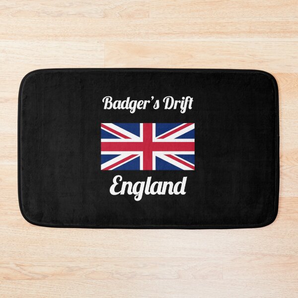 Item preview, Badger’s Drift Midsomer England Union Jack Design - Stylish Prints, designed and sold by Fleetwood1994.