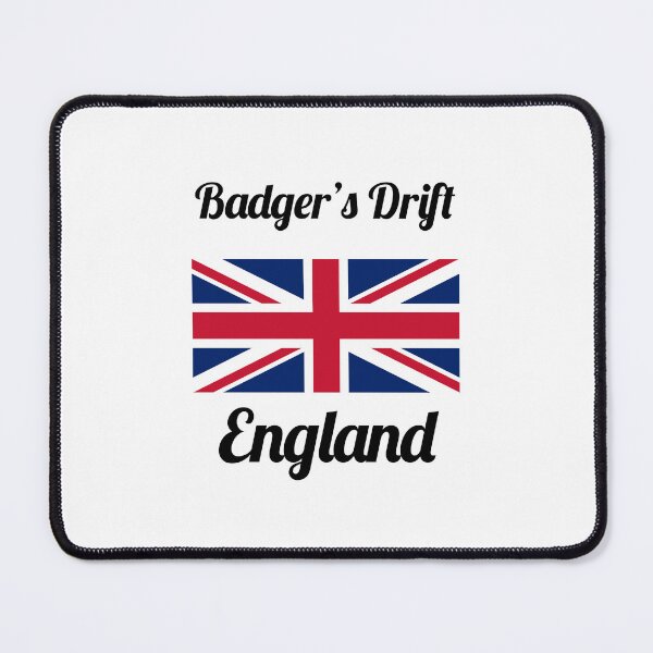Item preview, Badger’s Drift Midsomer England Union Jack Design - Stylish Prints, designed and sold by Fleetwood1994.