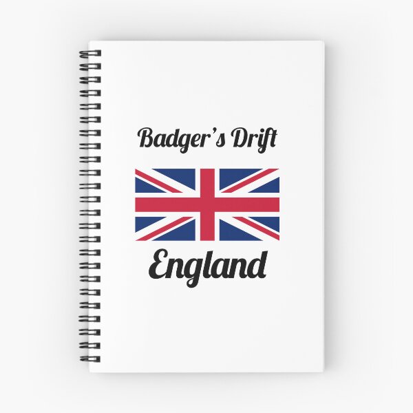 Item preview, Badger’s Drift Midsomer England Union Jack Design - Stylish Prints, designed and sold by Fleetwood1994.