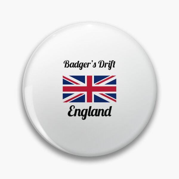 Item preview, Badger’s Drift Midsomer England Union Jack Design - Stylish Prints, designed and sold by Fleetwood1994.