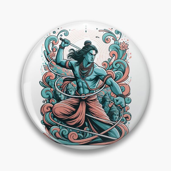 Item preview,  Yoga merch with lord ram, version1 Ram navmi, ram ayenge  Speacial design 4 designed and sold by mndesignworx.