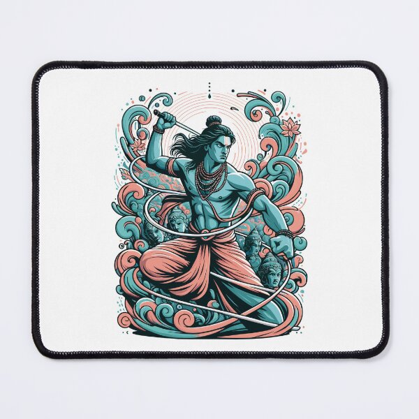 Item preview,  Yoga merch with lord ram, version1 Ram navmi, ram ayenge  Speacial design 4 designed and sold by mndesignworx.