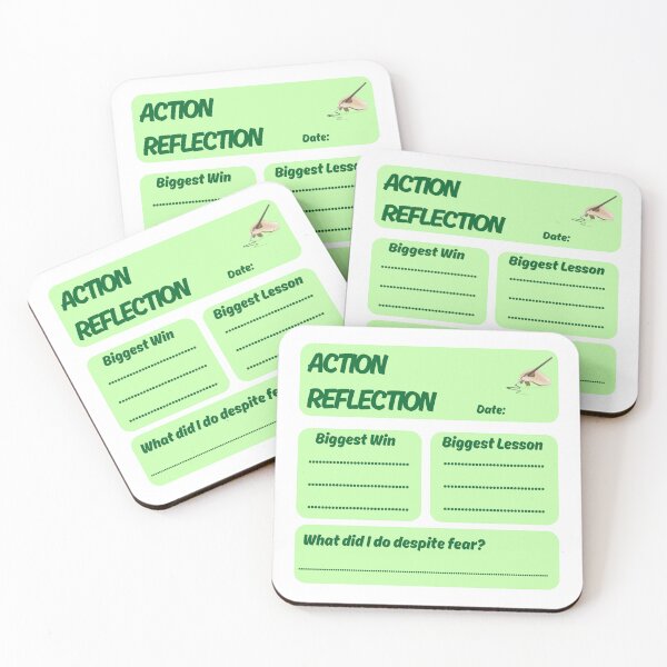 Item preview, Action Reflection Stoic Journaling Template inspired by Marcus Aurelius designed and sold by LexaArtworks.