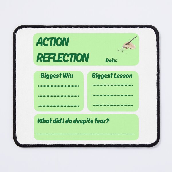 Item preview, Action Reflection Stoic Journaling Template inspired by Marcus Aurelius designed and sold by LexaArtworks.