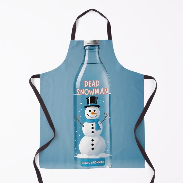 Item preview, Dead Snowman Melted Bottled Water Poster sticker designed and sold by KreativKulture.