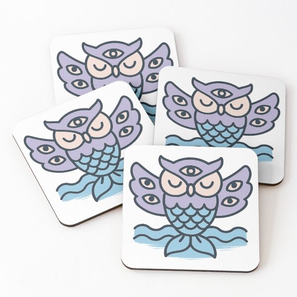 Item preview, Eyewinged Owlfish Oracle designed and sold by DreamlyCore.