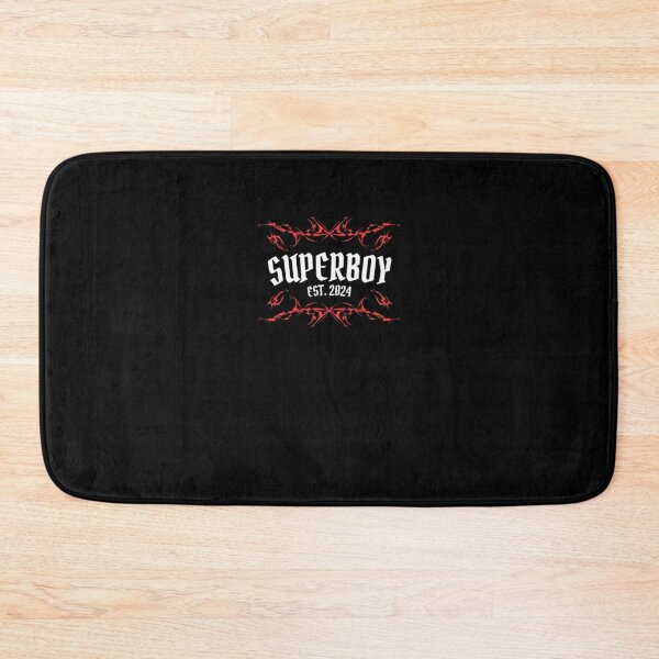 Item preview, Superboy Tribal Tattoo Style Graphic – Edgy Red Grunge Design EST. 2024 designed and sold by SoulFlex.