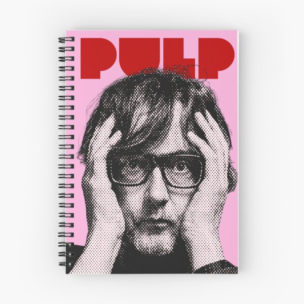 Item preview, Pulp - Jarvis - red writing designed and sold by HeyScenesters.