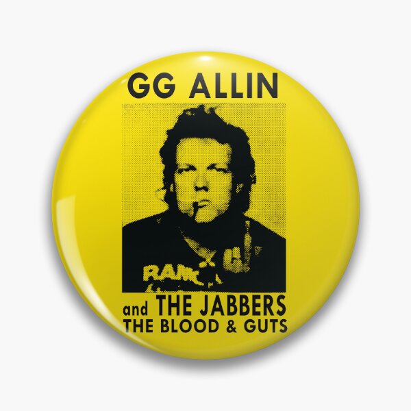 Item preview, GG ALLIN and The Jabbers "THE BLOOD & GUTS" designed and sold by skeletons-lair.