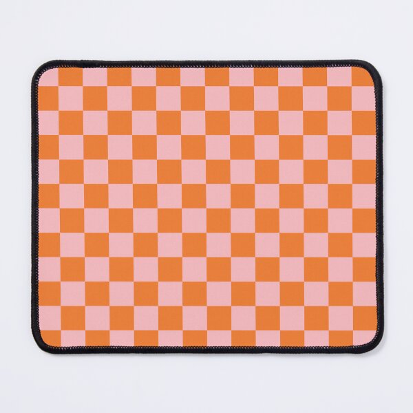 Item preview, Checkered Pink and Orange Pattern designed and sold by kierkegaard.