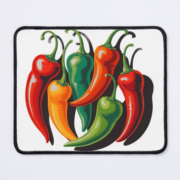 Item preview, Bright Graphic Chile Peppers  designed and sold by Sublime Studio graphics.