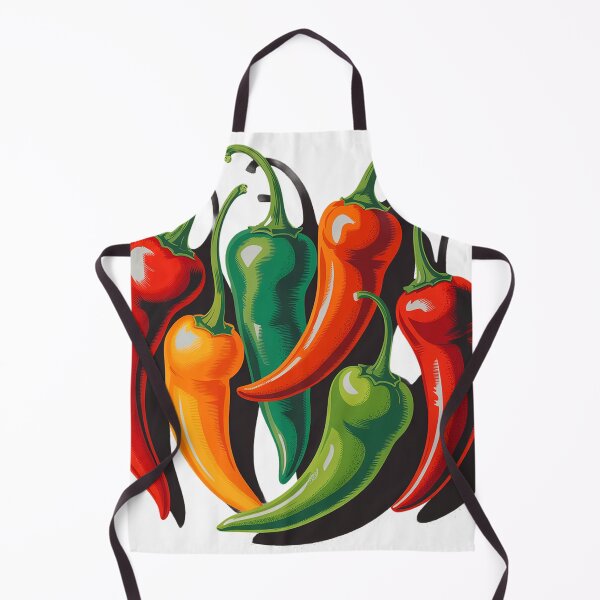 Item preview, Bright Graphic Chile Peppers designed and sold by Sublime Studio graphics.