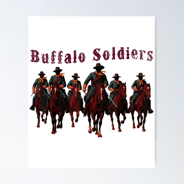Item preview, African American History Texas Black Cowboy Buffalo Soldiers designed and sold by shannonanne18.