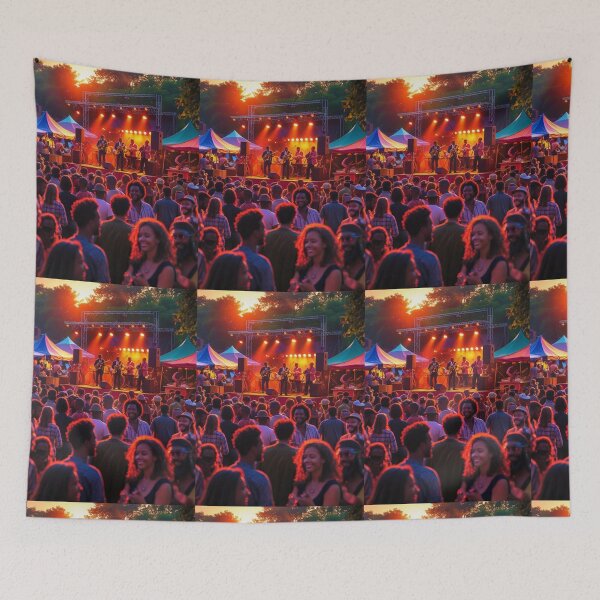 Item preview, jazz fest design designed and sold by AKANKEDESIGN.
