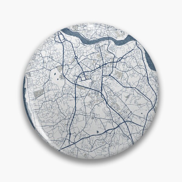 Item preview, Vila Nova de Gaia City Map of Portugal - Coastal designed and sold by deMAP.