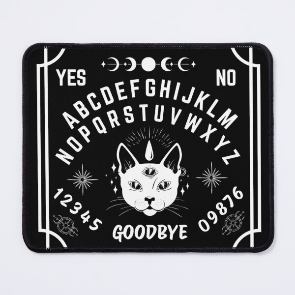 Item preview, Meow-ja Board - Cat Lover Ouija Planchette designed and sold by Catzelle.