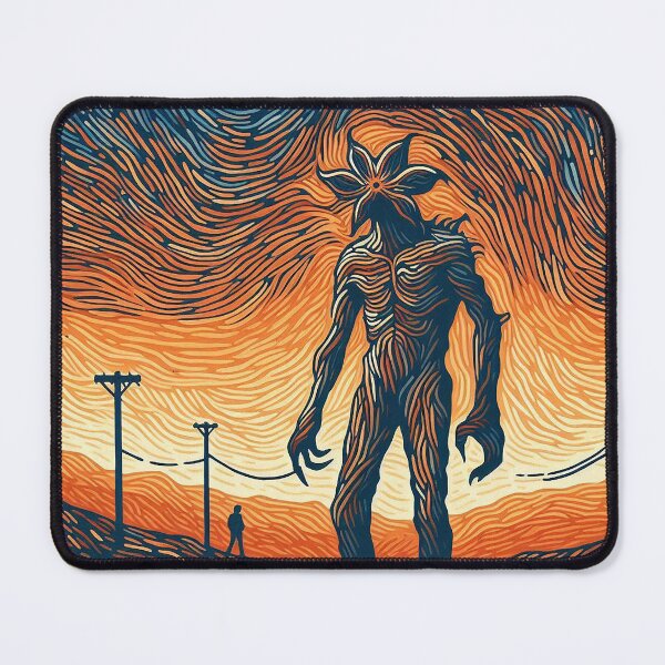 Item preview, The Demogorgon, inspired by  and Van Gogh's style of art designed and sold by ArtwaveEmporium.