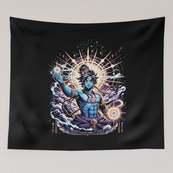 Item preview, Yoga merch with lord Krishana,krsna, hare krishna version 57 Lord krishn, krishna ashtami  Speacial design 55 designed and sold by mndesignworx.