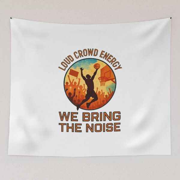 Item preview, Loud Crowd Energy - We Bring the Noise - Basketball designed and sold by inkNext.