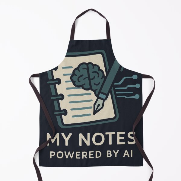 Item preview, My Notes, Powered by AI - Smart Student Productivity Design designed and sold by goodcrystals.