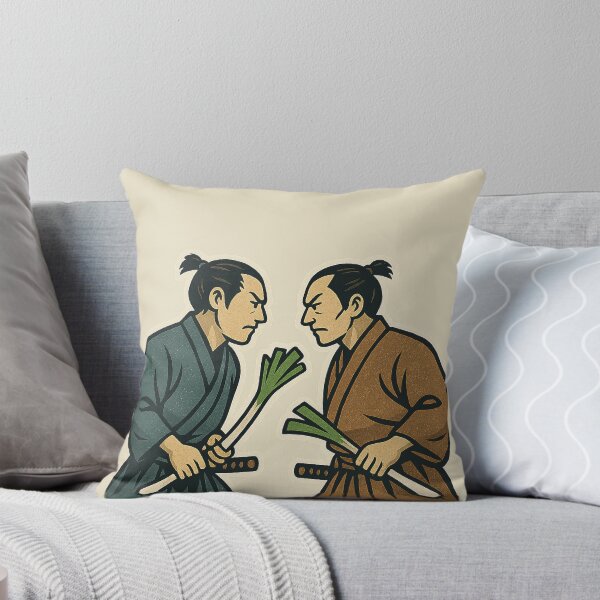 Item preview, ネギ決闘 / Samurai Negi Showdown – 切れるのは香りだけ。 designed and sold by Yos-Design-Stoa.