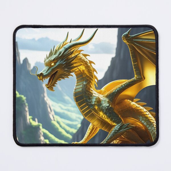 Item preview, Golden dragon designed and sold by whatthefoxsays.
