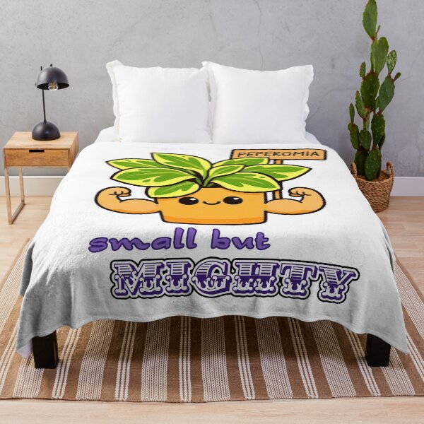 Item preview, Peperomia – Small but Mighty - Funny Plant Character designed and sold by EdgyEdgeArt.