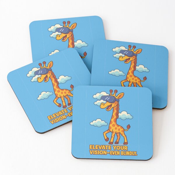 Item preview, Elevate Your Vision – VR Giraffe Manifesto designed and sold by Girih.