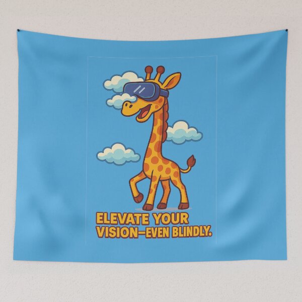 Item preview, Elevate Your Vision – VR Giraffe Manifesto designed and sold by Girih.