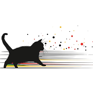 Artwork thumbnail, Dynamic Feline by RoonPalette