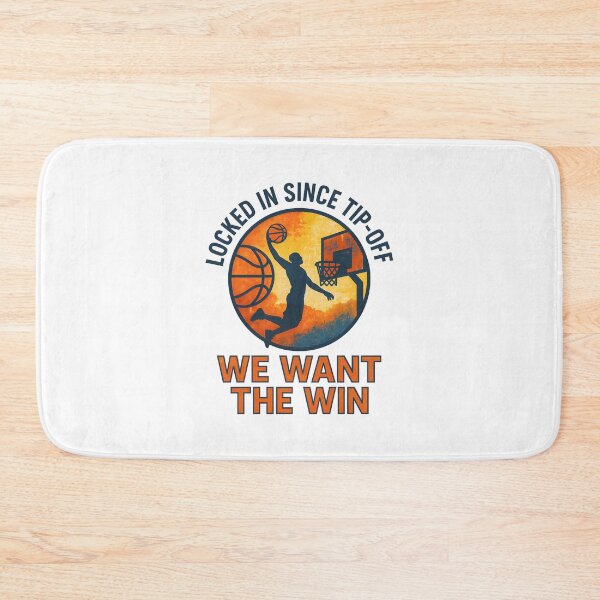 Item preview, Locked In Since Tip-Off - We Want the Win - Basketball designed and sold by inkNext.