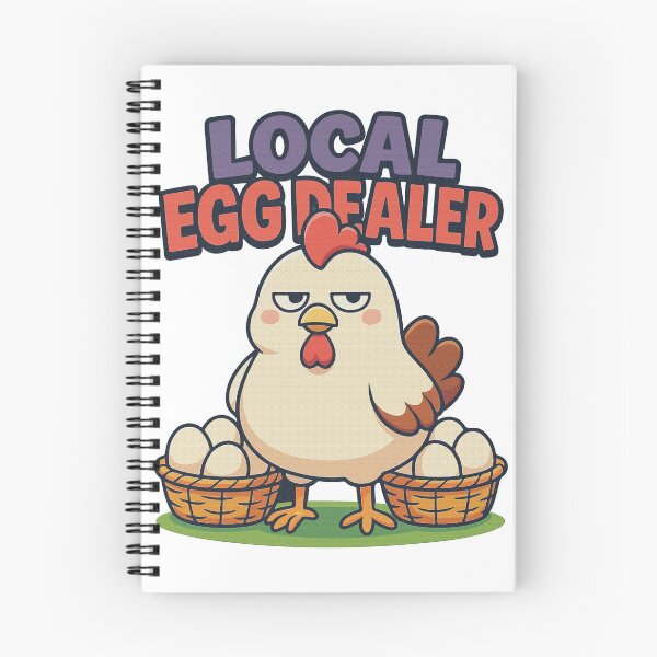 Item preview,  Local Egg Dealer Vintage Chicken Farmer designed and sold by RamblingsRose.