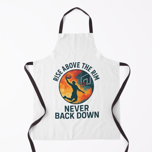 Item preview, Rise Above the Rim - Never Back Down - Basketball designed and sold by inkNext.