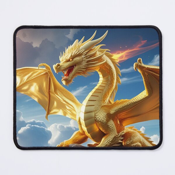Item preview, Golden dragon designed and sold by whatthefoxsays.