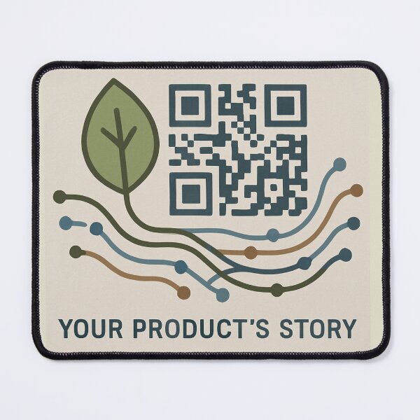 Item preview, Your Product's Story - Digital Product Passport Sustainability Design designed and sold by goodcrystals.