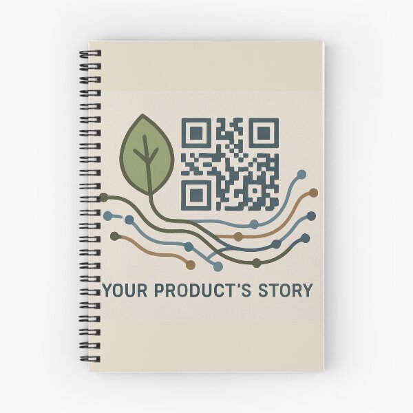 Item preview, Your Product's Story - Digital Product Passport Sustainability Design designed and sold by goodcrystals.
