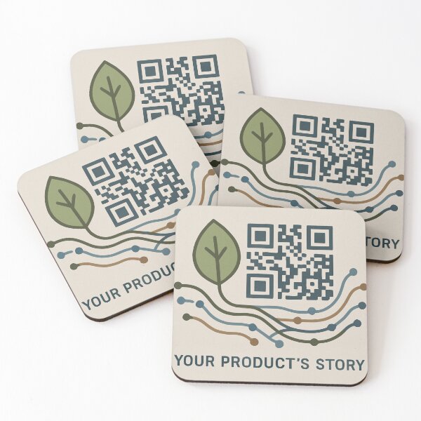 Item preview, Your Product's Story - Digital Product Passport Sustainability Design designed and sold by goodcrystals.