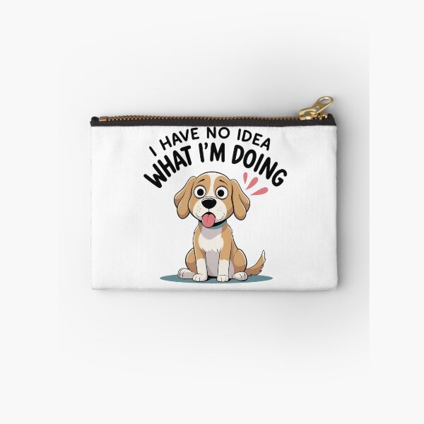 Item preview, Funny Confused Cartoon Dog with Quote designed and sold by Nathaphat514.