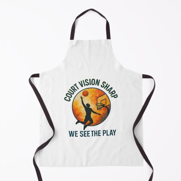 Item preview, Court Vision Sharp - We See the Play - Basketball designed and sold by inkNext.