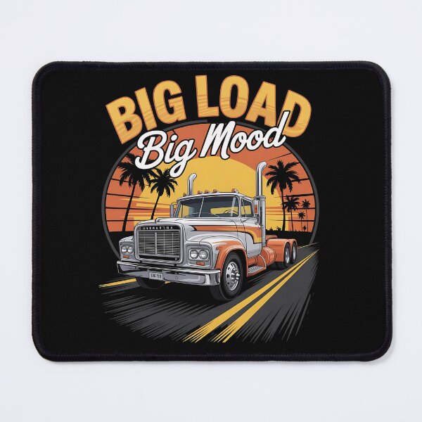 Item preview, Big load - Highway truck - Keep trucking - Chrome dreams - Asphalt cowboy - Truck stop - Truck driver - American trucking designed and sold by JansenGS.