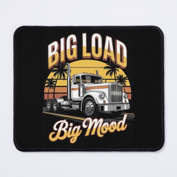 Item preview, Big load - Highway truck - Keep trucking - Chrome dreams - Asphalt cowboy - Truck stop - Truck driver - American trucking designed and sold by JansenGS.