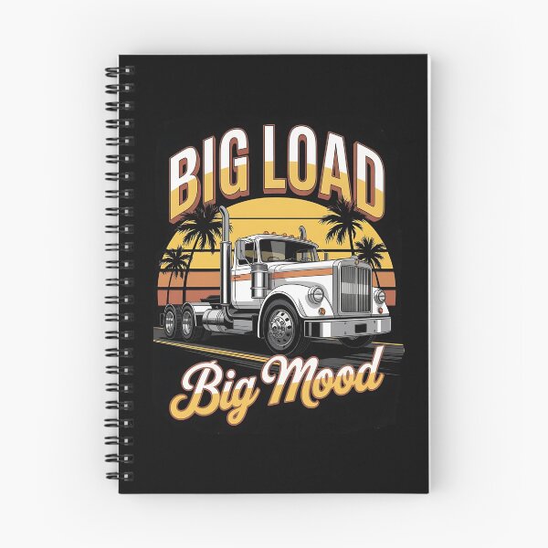 Item preview, Big load - Highway truck - Keep trucking - Chrome dreams - Asphalt cowboy - Truck stop - Truck driver - American trucking designed and sold by JansenGS.