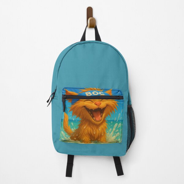 Item preview, BOC Beachy Orange Cat 5 - BOC Decides He Loves The Sea - He is a Happy Cat designed and sold by Beachy.