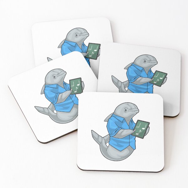 Item preview, Dolphin Music Teacher Music notes designed and sold by Snabdesign84.