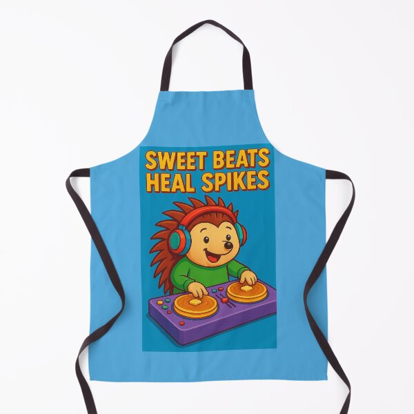 Item preview, Sweet Beats Heal Spikes – DJ Hedgehog Therapy designed and sold by Girih.