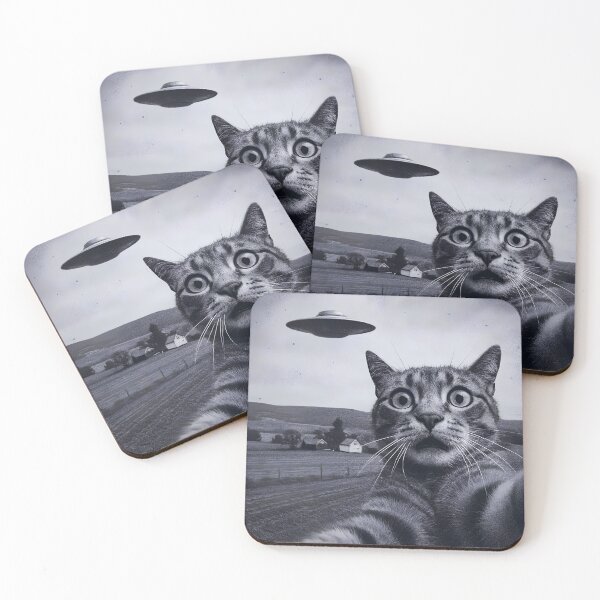 Item preview, UFO Cat Selfie designed and sold by PrimeDesign27.