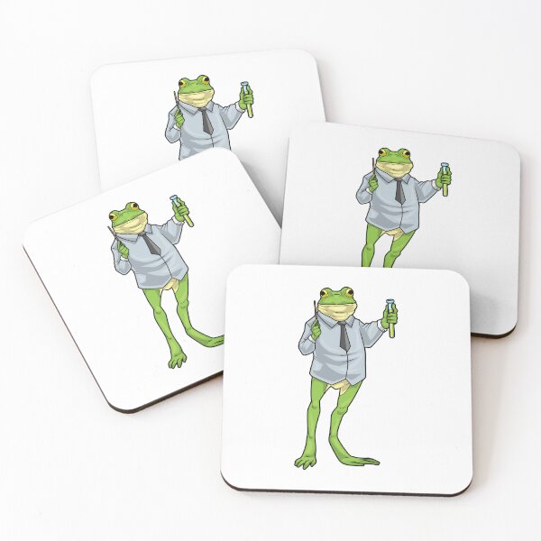 Item preview, Frog Chemistry Teacher Test tube designed and sold by Snabdesign84.