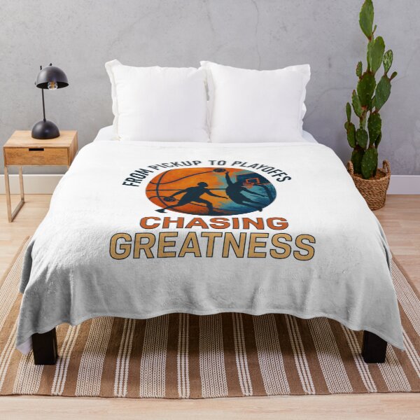 Item preview, From Pickup to Playoffs - Chasing Greatness - Basketball designed and sold by inkNext.