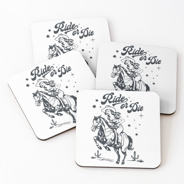 Item preview, Cowgirl Western Retro Ride Or Die designed and sold by Jcat7.